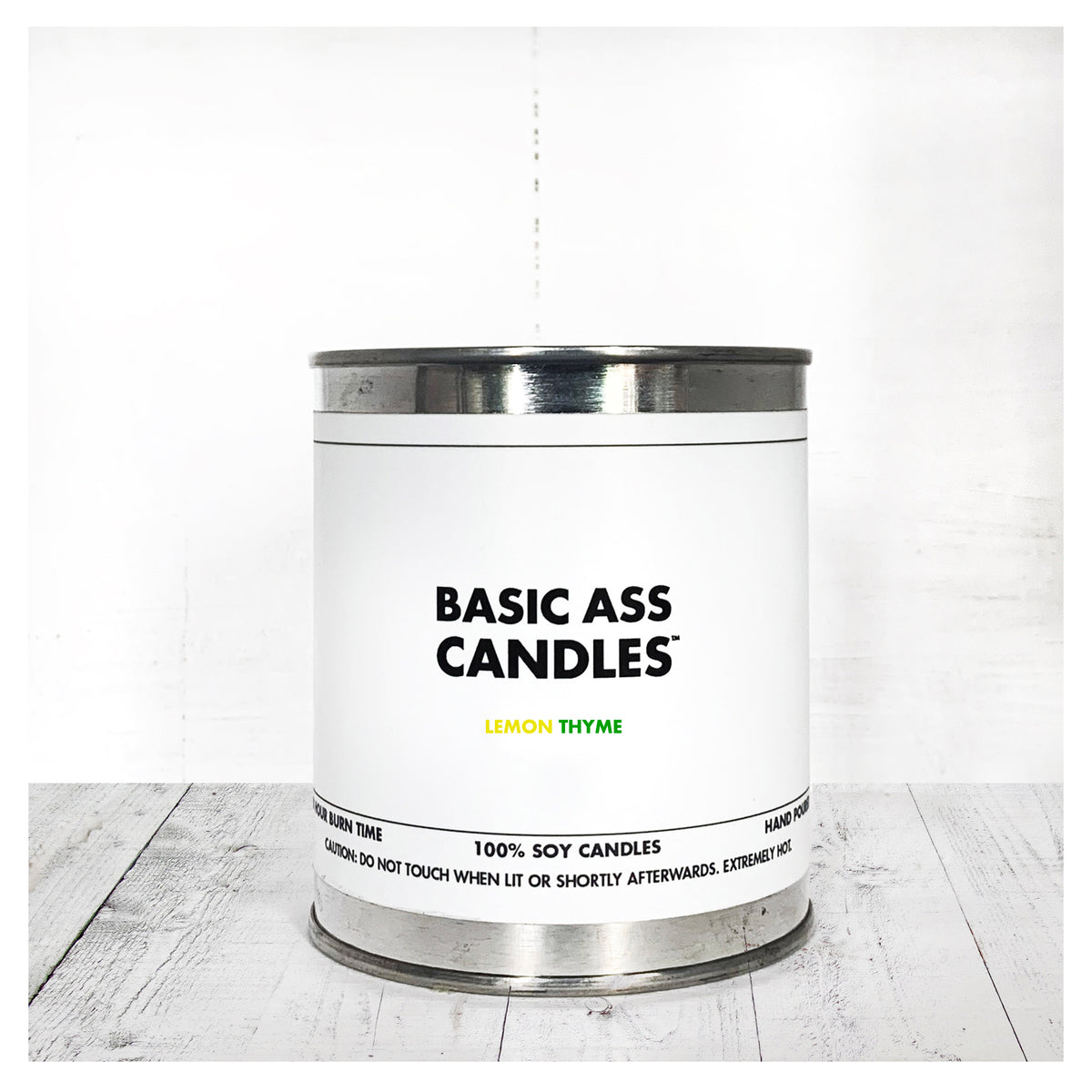 LEMON THYME – Basic Ass Candles